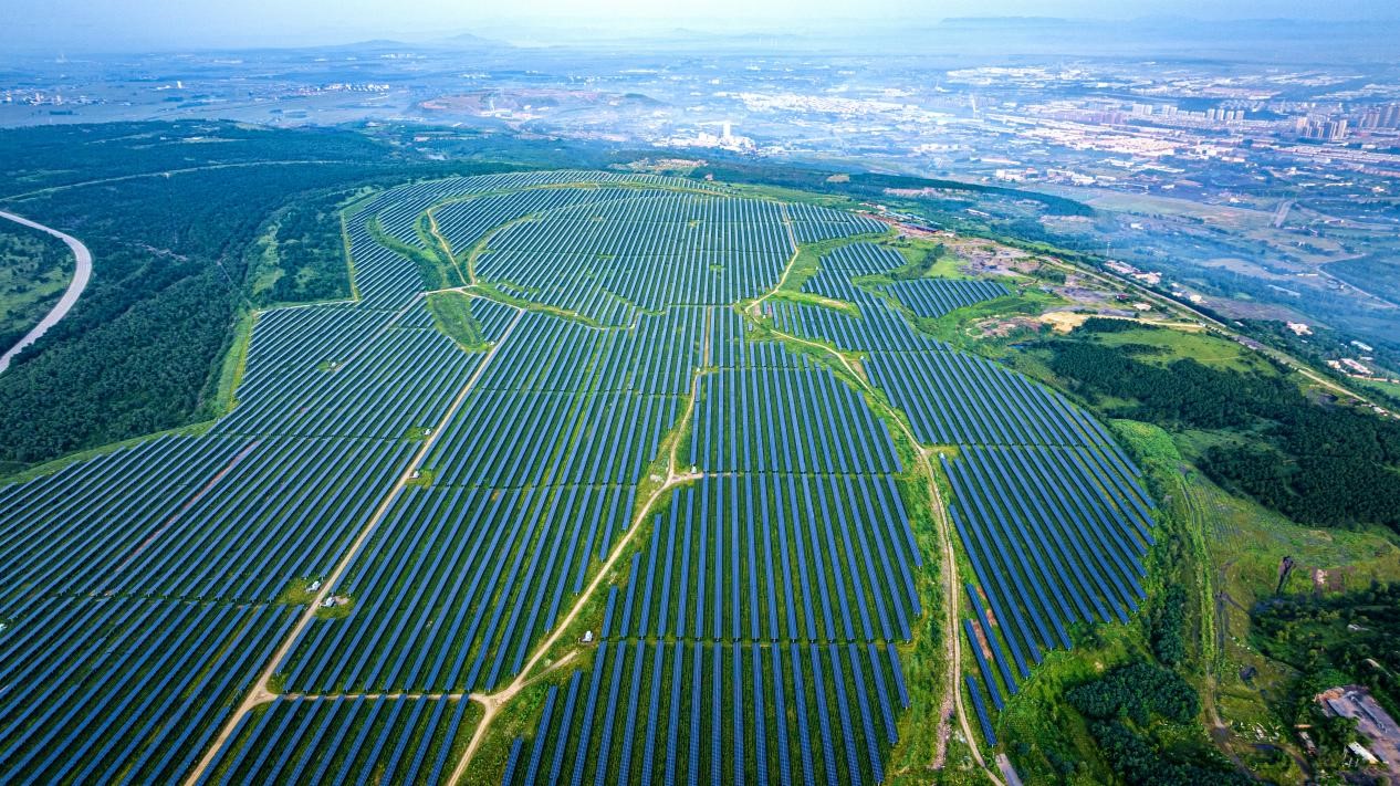 阜新華能午陽光伏電站。吳大偉 攝